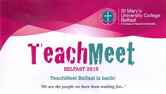 Belfast TeachMeet2015